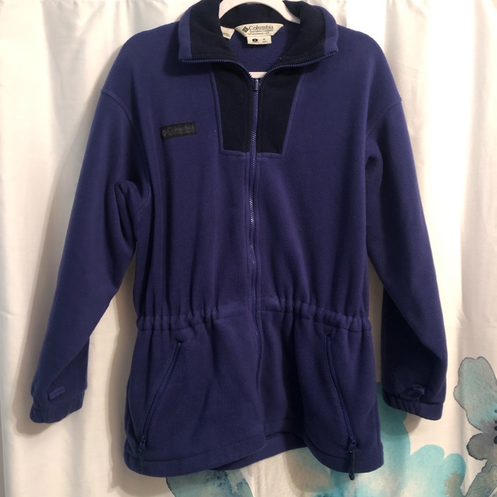 Vintage Columbia cinch fleece